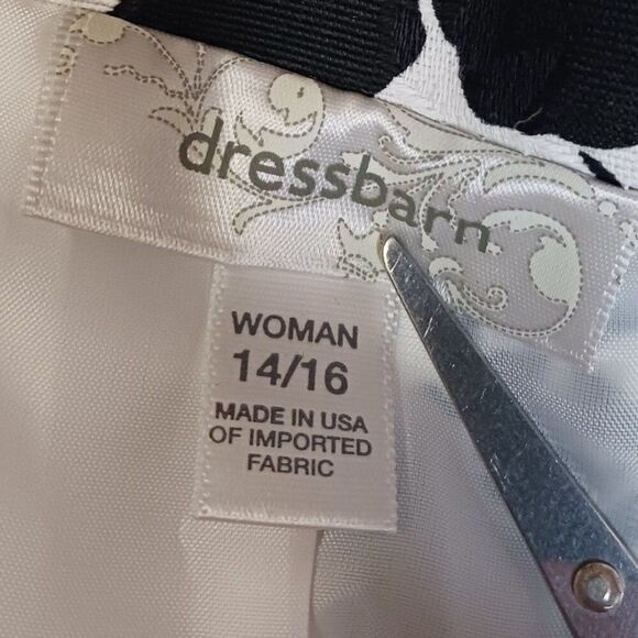 Dress Barn Women's 14/16 Black & White Floral Blazer - Picture 6 of 10